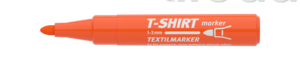 Ico T-SHIRT textilmarker fluor narancs
