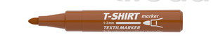 Ico T-SHIRT textilmarker barna