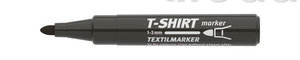 Ico T-SHIRT textilmarker fekete
