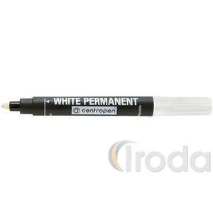 Centropen 8586 alkoholos filc, fehér színű festékkel, 2,5 mm