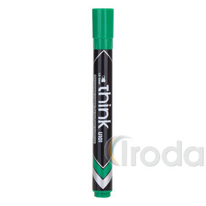 Alkoholos permanent marker zöld, vágott hegyű, 2-5mm