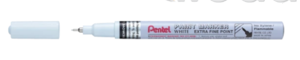 Lakkfilc feh&eacute;r 0,8 mm Pentel