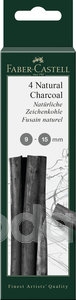Faber-Castell Fasz&eacute;nr&uacute;d-k&eacute;szlet    4db-os nat&uacute;r PITT 9-15mm