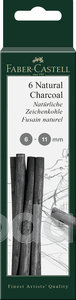 Faber-Castell Fasz&eacute;nr&uacute;d-k&eacute;szlet    6db-os nat&uacute;r PITT 6-11mm