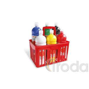 Tempera 6x1000ml, műanyag tart&oacute;ban