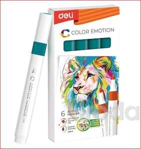 DELI Akrilmarker / színkód: 48 - Teal