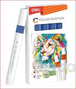 DELI Akrilmarker / színkód: 31 - Dark Blue