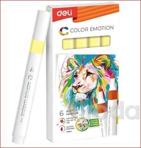 DELI Akrilmarker / színkód: 63 - Lemon Yellow