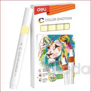 DELI Akrilmarker / színkód: 146 - Pale Yellow