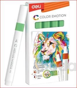 DELI Akrilmarker / színkód: 132 - Pea Green