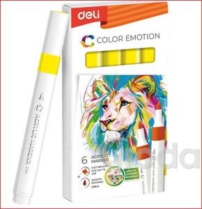 DELI Akrilmarker / színkód: 20 - Yellow