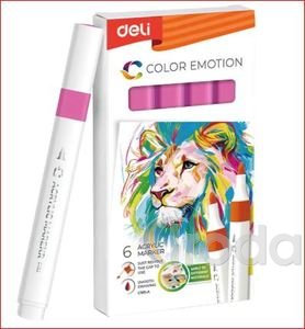 DELI Akrilmarker / színkód: 25 - Pink