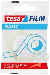 TESA BASIC 58544 Ragasztószalag, 33fm x 19 mm