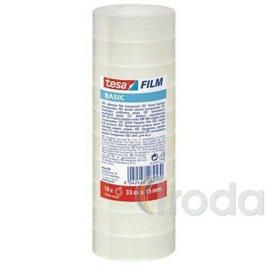 Ragasztószalag Tesa  Basic 15 mm x 33 fm, 10db/ csom