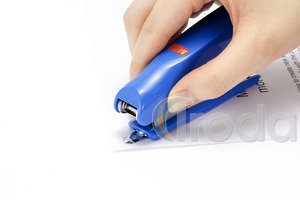 Tűzőgép MAX HD-10D kék 20laphoz,kapocs:No10