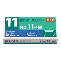 Tűzőkapocs MAX No.11-1M 1000db/doboz