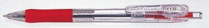 Golyóstoll Zebra Tapli Clip Eco PIROS