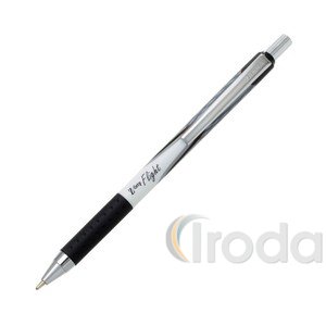 Golyóstoll Zebra Z-Grip Flight, gumifogós, fekete írás, 0,27mm írásvastagság