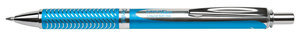 Pentel Energel prémium fém nyomógombos rollertoll sky blule test/kék tinta 0.35mm BL407S-A