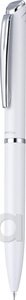 Pentel Energel prémium fém rollertoll fehér test/kék tinta 0,35mm BL2007W-AK