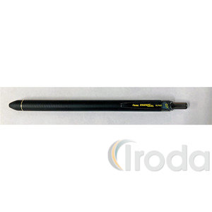 Pentel BLP437 EnerGel nyomógombos gumis testű dokument toll 0.35mm fekete