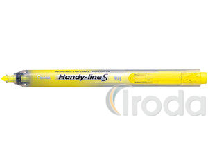 Pentel Nyomógombos Szövegkiemelő HANDY-LINE sárga SXS15-GO