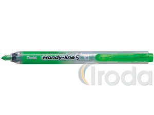 Pentel Nyomógombos Szövegkiemelő HANDY-LINE zöld SXS15-KO