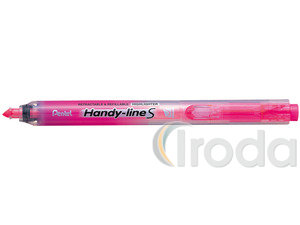 Pentel Nyomógombos Szövegkiemelő HANDY-LINE pink SXS15-PO