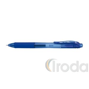Pentel zselés tűhegyű nyomógomos rollertoll EnerGelX tűhegyű 0,25 mm - kék
