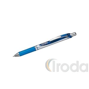 Pentel zselés nyomógombos tűhegyű rollertoll EnerGel 0,25 mm - kék
