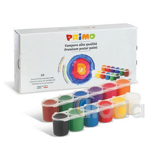 Tempera PRIMO Premium 252TB12  12x25 ml, t&eacute;gelyes