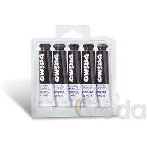 Tempera PRIMO tubusos 440TRA 12ml, fekete