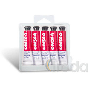 Tempera PRIMO tubusos 440TRA 12ml, piros