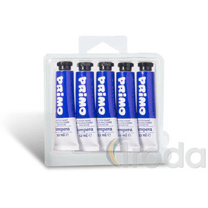 Tempera PRIMO tubusos 440TRA 12ml, s&ouml;t&eacute;tk&eacute;k