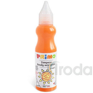 Tempera PRIMO 50ml, finomkih&uacute;z&oacute;val 2001BR50250 narancss&aacute;rga