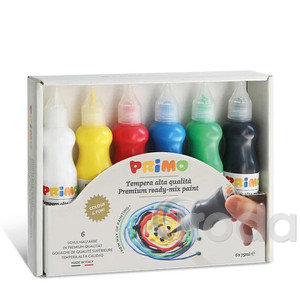 Tempera PRIMO 2533TL6  Premium 6x75 ml, tubusos