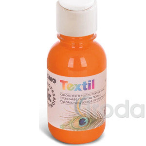 Textilfest&eacute;k PRIMO 410TX125250 125ml narancss&aacute;rga