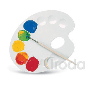 Fest&eacute;kkeverő paletta PRIMO 207TI k&ouml;zepes ov&aacute;lis, 10 f&eacute;szkű