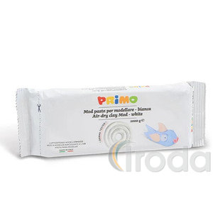 Gyurma levegőn kem&eacute;nyedő 1000g PRIMO 2856MOD1000B feh&eacute;r