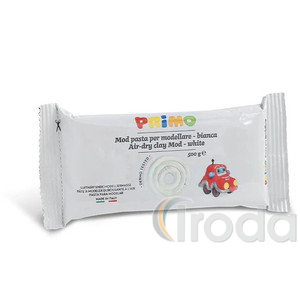 Gyurma levegőn kem&eacute;nyedő 500g PRIMO 285MOD500B feh&eacute;r