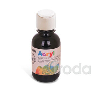 Akrilfest&eacute;k PRIMO HOBBY & PROFESSIONAL 402TA125800 125ml fekete