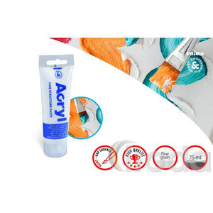 Akrilfest&eacute;k structure pasta PRIMO HOBBY & PROFESSIONAL tubusos 75 ml 420TAE75