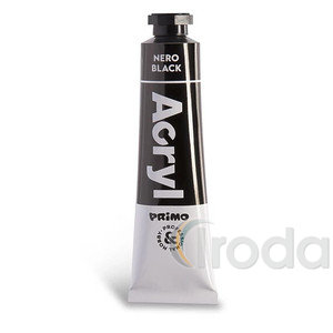 Akrilfest&eacute;k PRIMO HOBBY & PROFESSIONAL tubusos 18 ml 405R800 fekete