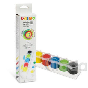 Akrilfest&eacute;k PRIMO 408TA6 k&eacute;szlet 6x25ml