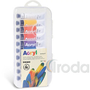 Akrilfest&eacute;k PRIMO HOBBY & PROFESSIONAL 10x18ml k&eacute;szlet 405TA10SP