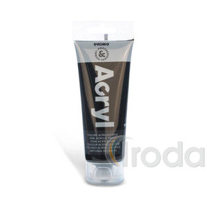 Akrilfest&eacute;k PRIMO HOBBY & PROFESSIONAL tubusos 75 ml 420TA75800 fekete
