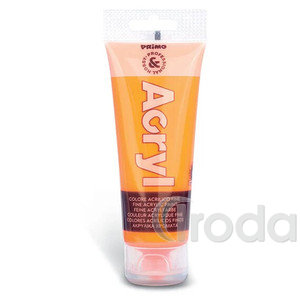 Akrilfest&eacute;k PRIMO HOBBY & PROFESSIONAL tubusos 75 ml 420TAF75250 neon narancs