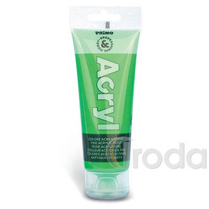 Akrilfest&eacute;k PRIMO HOBBY & PROFESSIONAL tubusos 75 ml 420TAF75610 neon z&ouml;ld