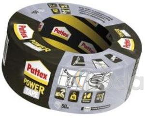 Ragasztószalag, 50 mm x 50 m, HENKEL Pattex Power Tape, ezüst