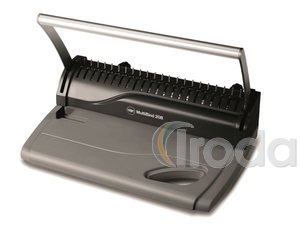 GBC MultiBind 208 Spir&aacute;loz&oacute;g&eacute;p, f&eacute;m &eacute;s műanyag spir&aacute;lk&ouml;t&eacute;shez, manu&aacute;lis, 125 lap